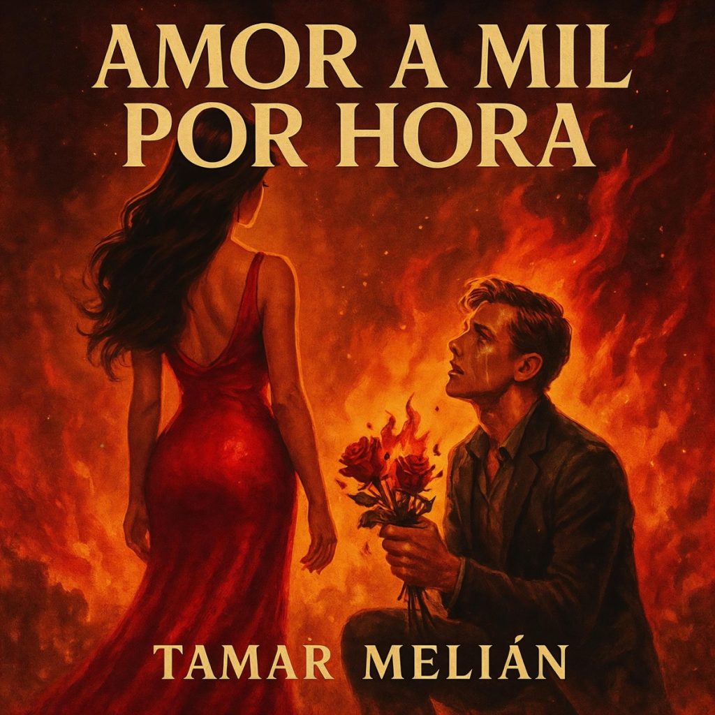 Portada oficial de Amor a Mil por Hora, de Tamar Melián