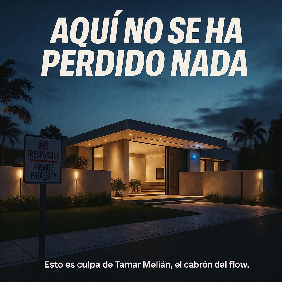 Aquí No Se Ha Perdido Nada: la frase más sospechosa jamás pronunciada 3 Portada oficial de Aquí No Se Ha Perdido Nada, de Tamar Melián