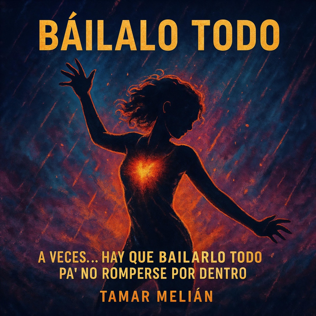 Portada oficial de Báilalo todo, de Tamar Melián