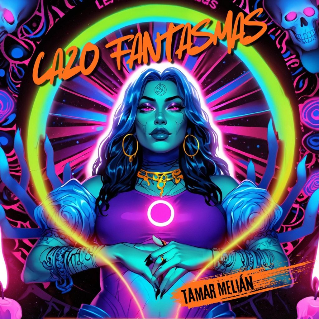 Cazo fantasmas: turno de noche para espectros con poca educación 2 Portada oficial de Cazo fantasmas, de Tamar Melián