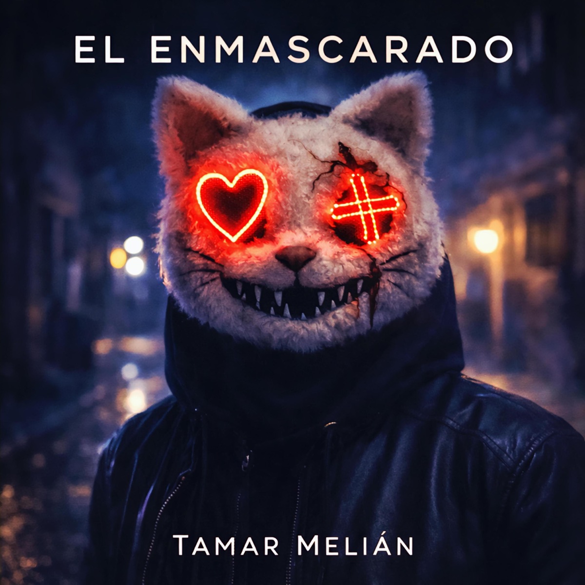 Portada oficial de El enmascarado, canción de Tamar Melián