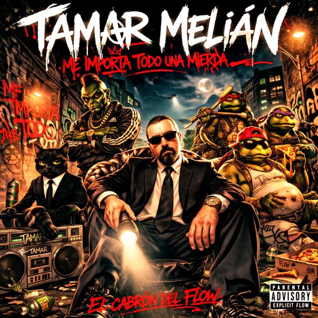 Canciones con humor ácido 7 Portada oficial de Me importa todo una mierda, de Tamar Melián