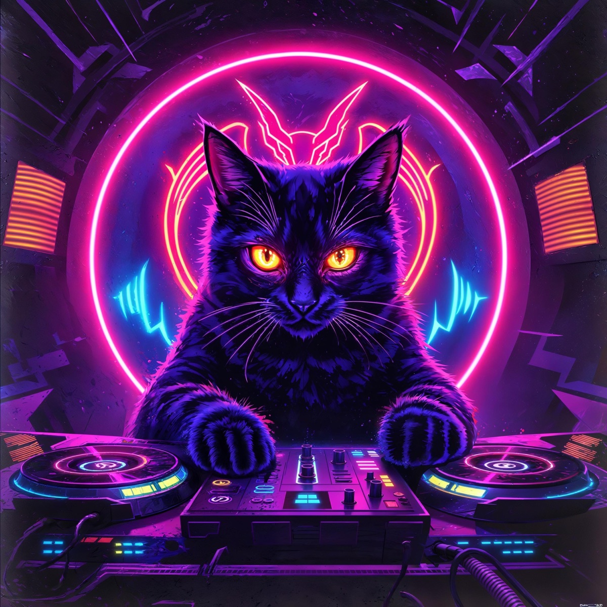 Sentido Radio la maneja un gato: la emisora donde los humanos solo ponen las pilas 3 Portada oficial de Sentido Radio la maneja un gato, canción de Tamar Melián