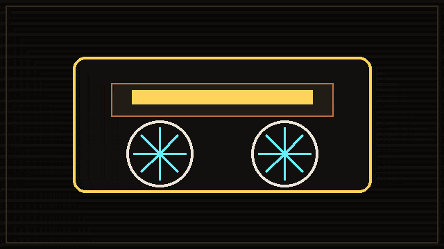 Mapa de escucha: por dónde empezar con las canciones de Tamar Melián 4 Cassette cósmico animado girando con estética retro musical
