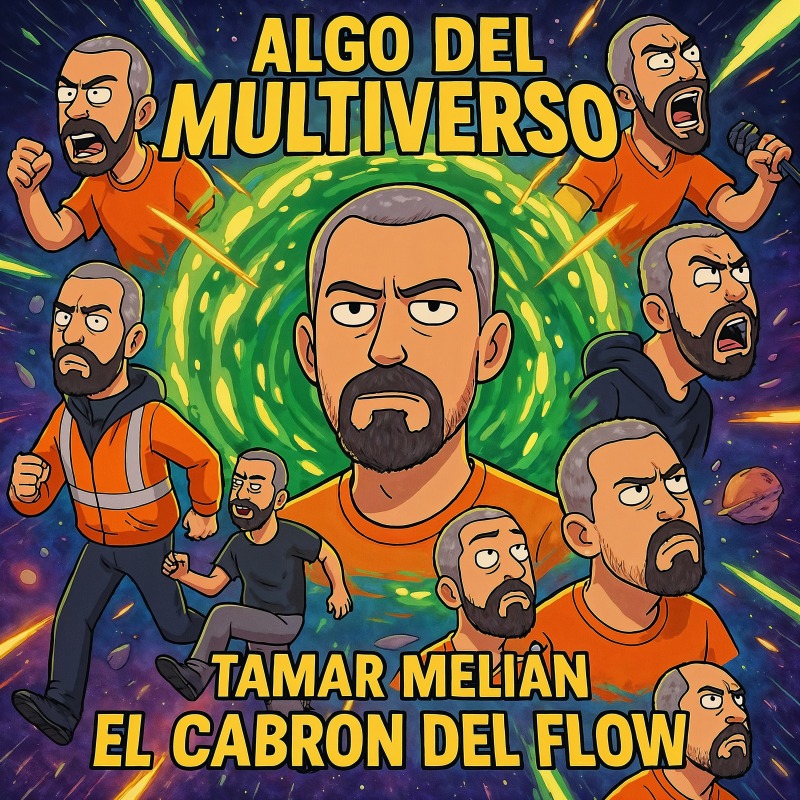 Algo del Multiverso: todos los Tamar caben en el mismo glitch 3 Portada oficial de Algo del Multiverso, canción de Tamar Melián