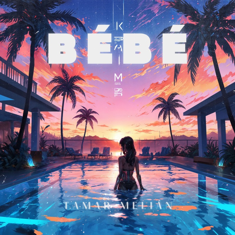 Bébé: una villa francesa, 42 personas y un romance que perdió el GPS 3 Portada oficial de Bébé, canción de Tamar Melián