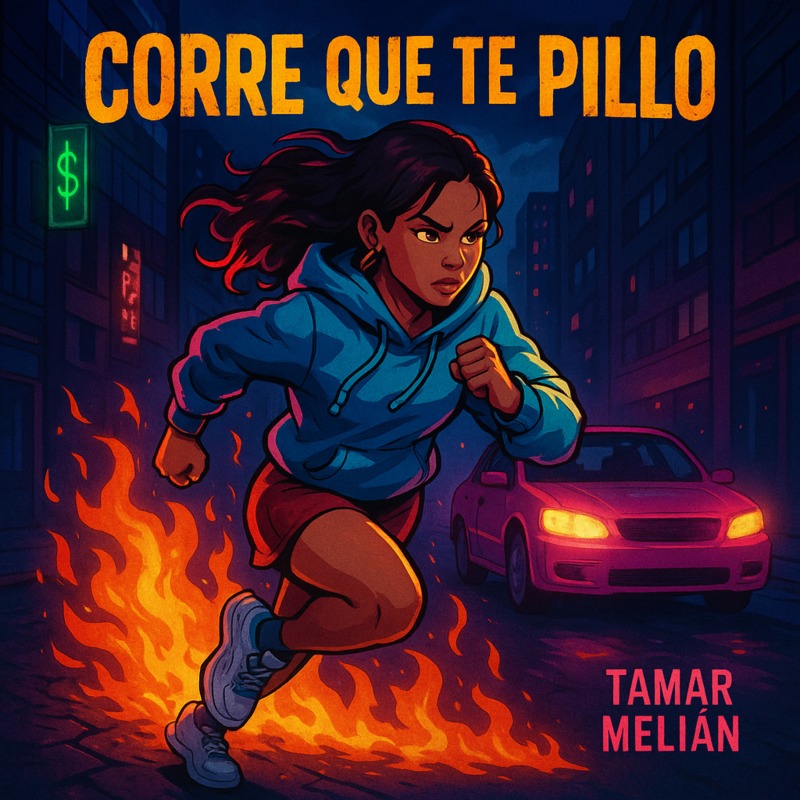 Sin Condiciones: el acuerdo casual que amaneció pidiendo explicaciones 6 Portada oficial de Corre que te pillo, de Tamar Melián