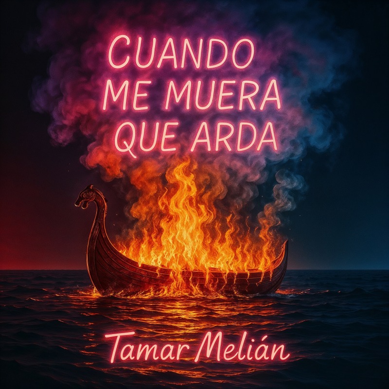 Sin Condiciones: el acuerdo casual que amaneció pidiendo explicaciones 7 Portada oficial de Cuando me muera que arda, de Tamar Melián