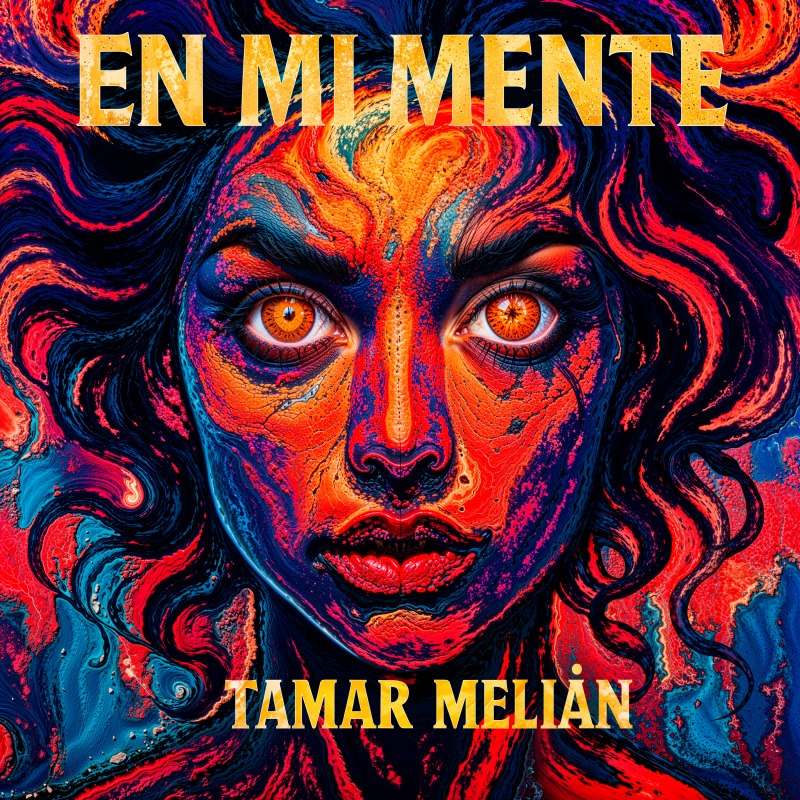 En Mi Mente: tormentas privadas detrás de una sonrisa con filtro 3 Portada oficial de En mi mente, canción de Tamar Melián
