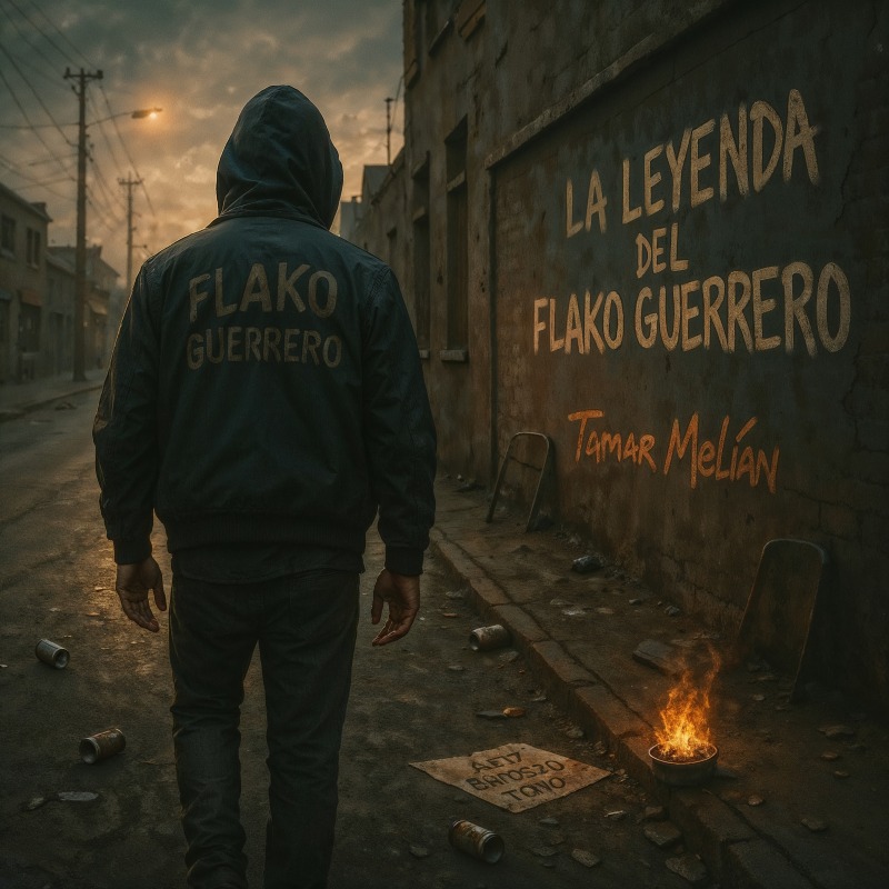 La Leyenda de Flako Guerrero: pelear contra la droga sin público ni medallas 3 Portada oficial de La leyenda de Flako Guerrero, canción de Tamar Melián