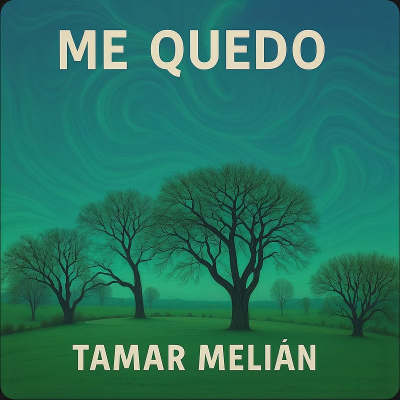 Me Quedo: elegir a alguien cuando sería más fácil volver a correr 3 Portada oficial de Me quedo, canción de Tamar Melián