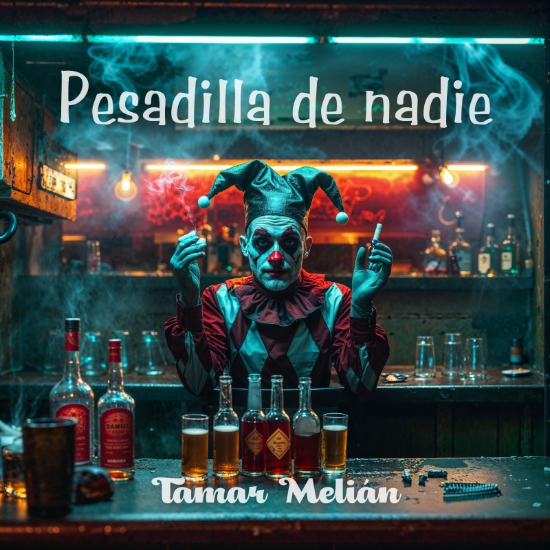 Pesadilla de Nadie: el personaje que incendia su casa y culpa al cielo 3 Portada oficial de Pesadilla de nadie, canción de Tamar Melián