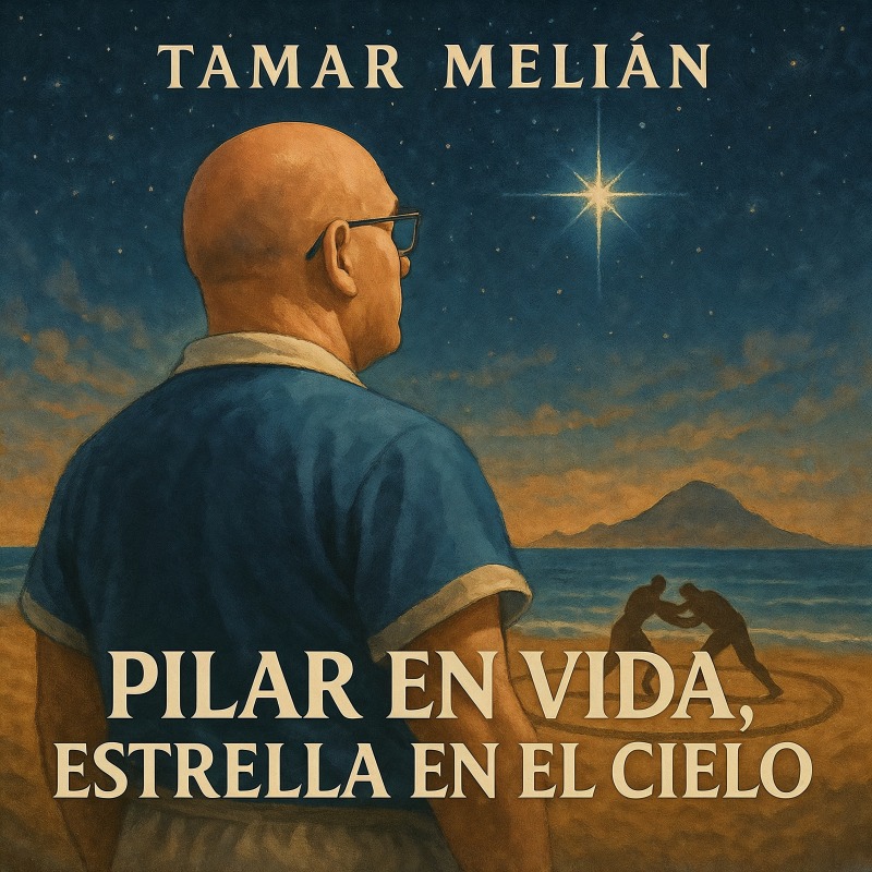 Mais Il Est Là: deseo bilingüe frente a una puerta que sigue ocupada 6 Portada oficial de Pilar en Vida, Estrella en el Cielo, de Tamar Melián
