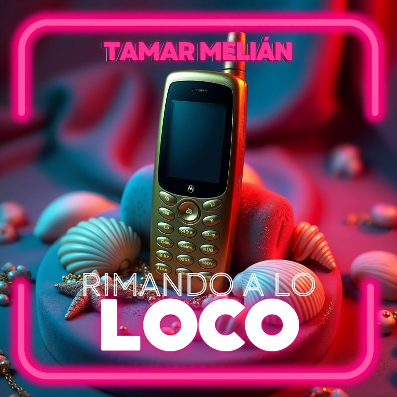 Rimando a lo loco: caracolas, Motorola y palabras sin freno 3 Portada oficial de Rimando a lo loco, canción de Tamar Melián