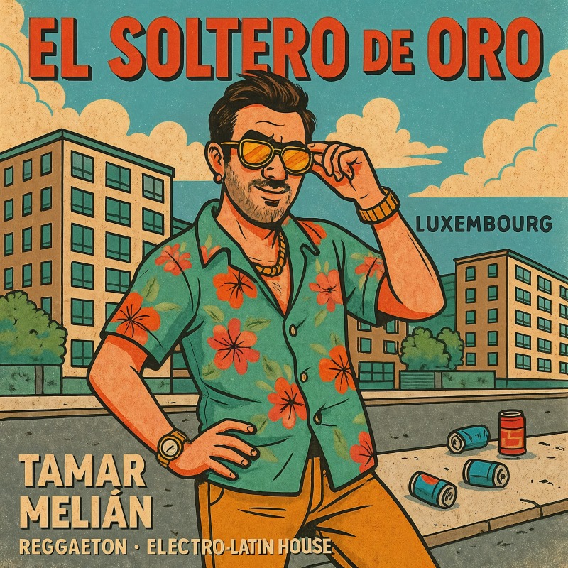 El Soltero de Oro: Luxemburgo, postureo y un castillo de cartón 3 Portada oficial de El soltero de Oro, canción de Tamar Melián