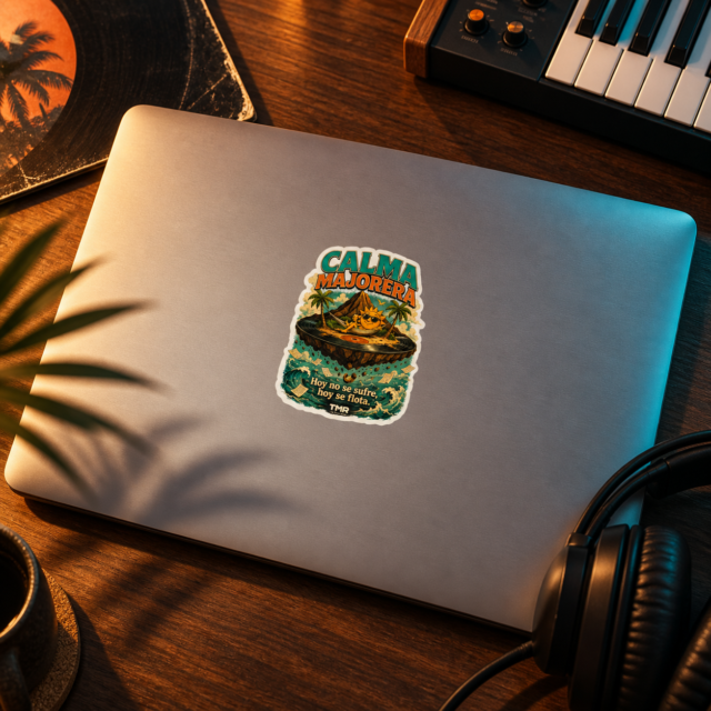Calme Antigravité — Sticker kiss-cut 4″