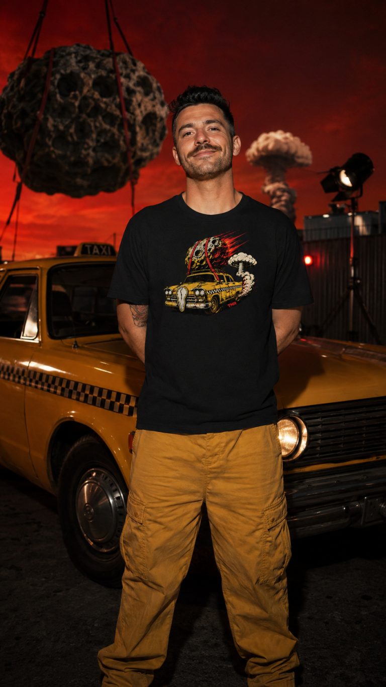 TMR · Taxi del apocalipsis — Camiseta · TMR by Tamar Melián