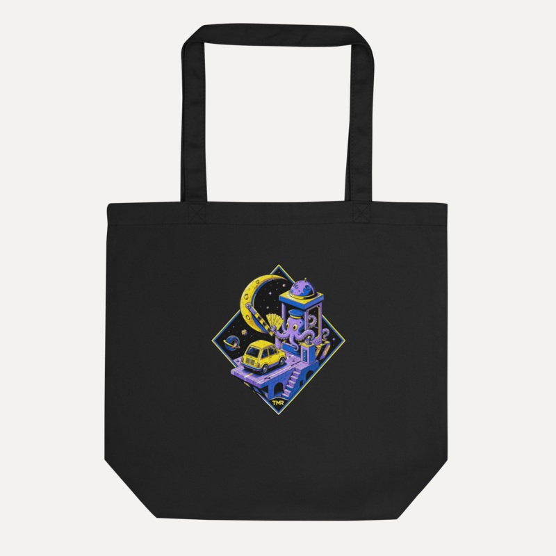 TMR · Peaje lunar — Tote 4 TMR · Peaje lunar — Tote de TMR by Tamar Melián, estampado completo en front