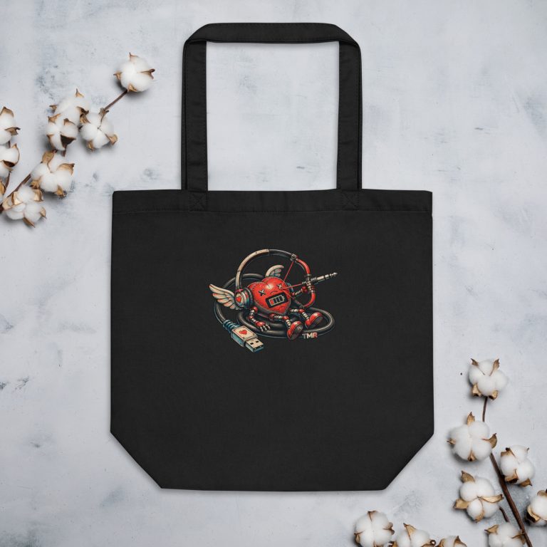 TMR · Cupido sin batería — Tote — mockup de portada