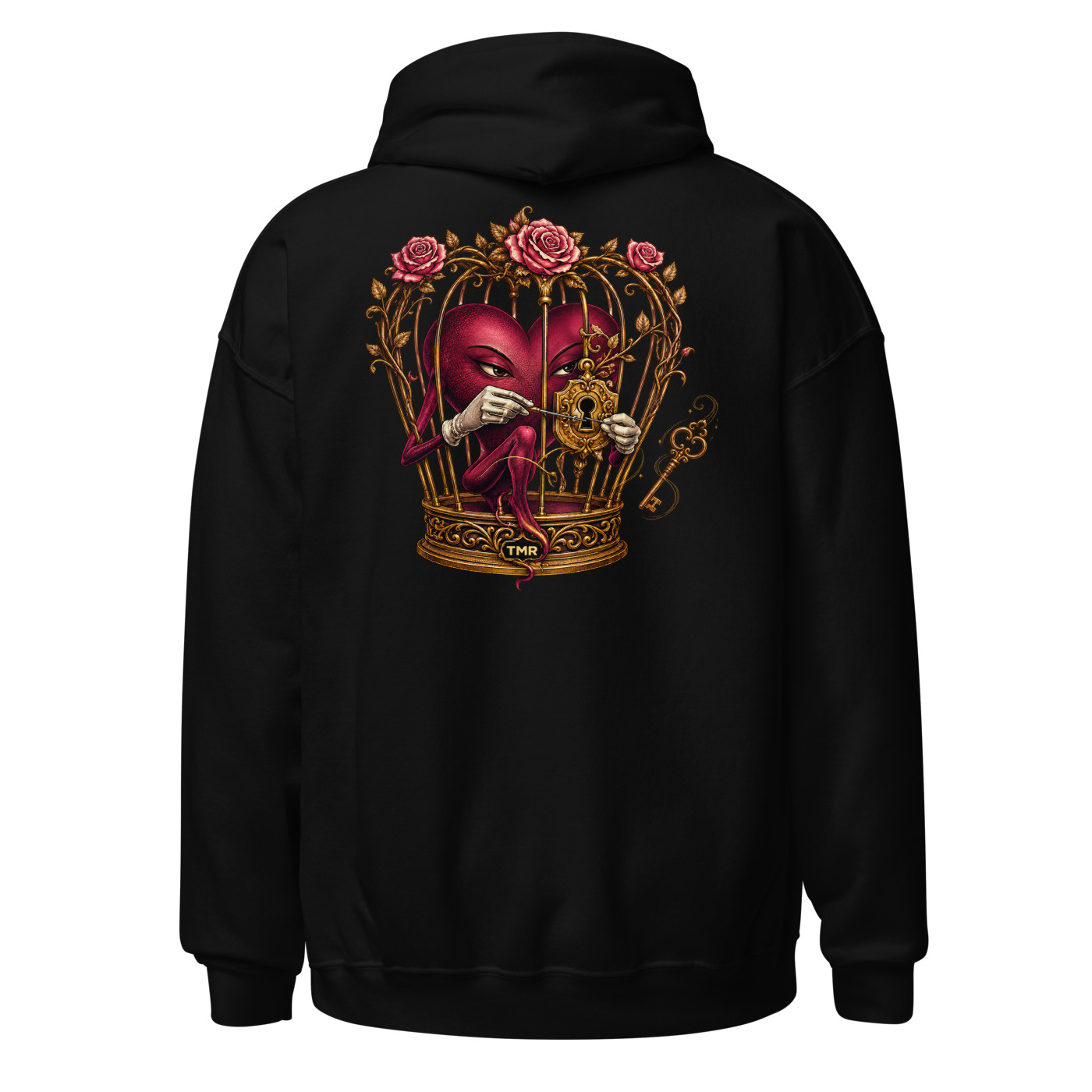 TMR · Corazón escapista — Sudadera 2 TMR · Corazón escapista — Sudadera — vista de producto 2