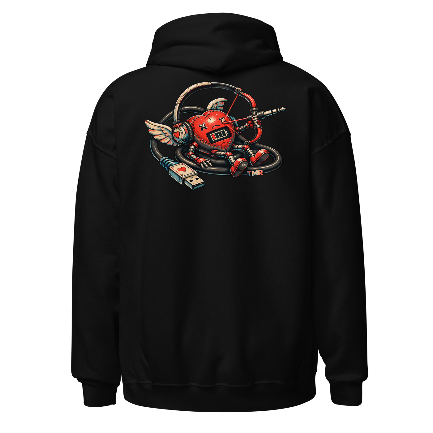 TMR · Cupido sin batería — Sudadera 2 TMR · Cupido sin batería — Sudadera — vista de producto 2
