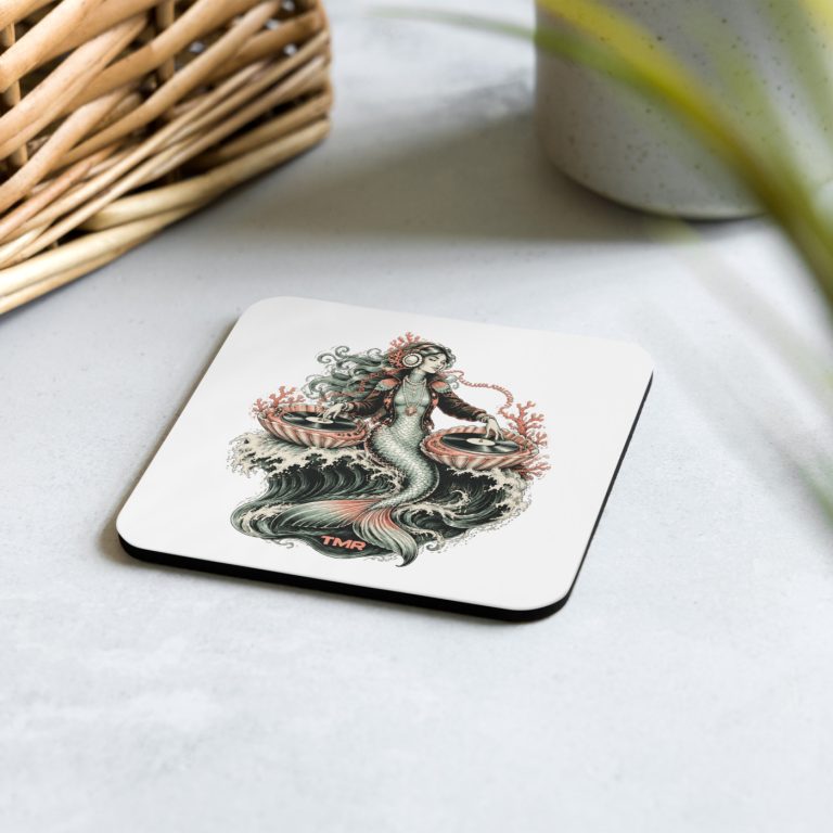TMR · Sirena de after — Posavasos de corcho