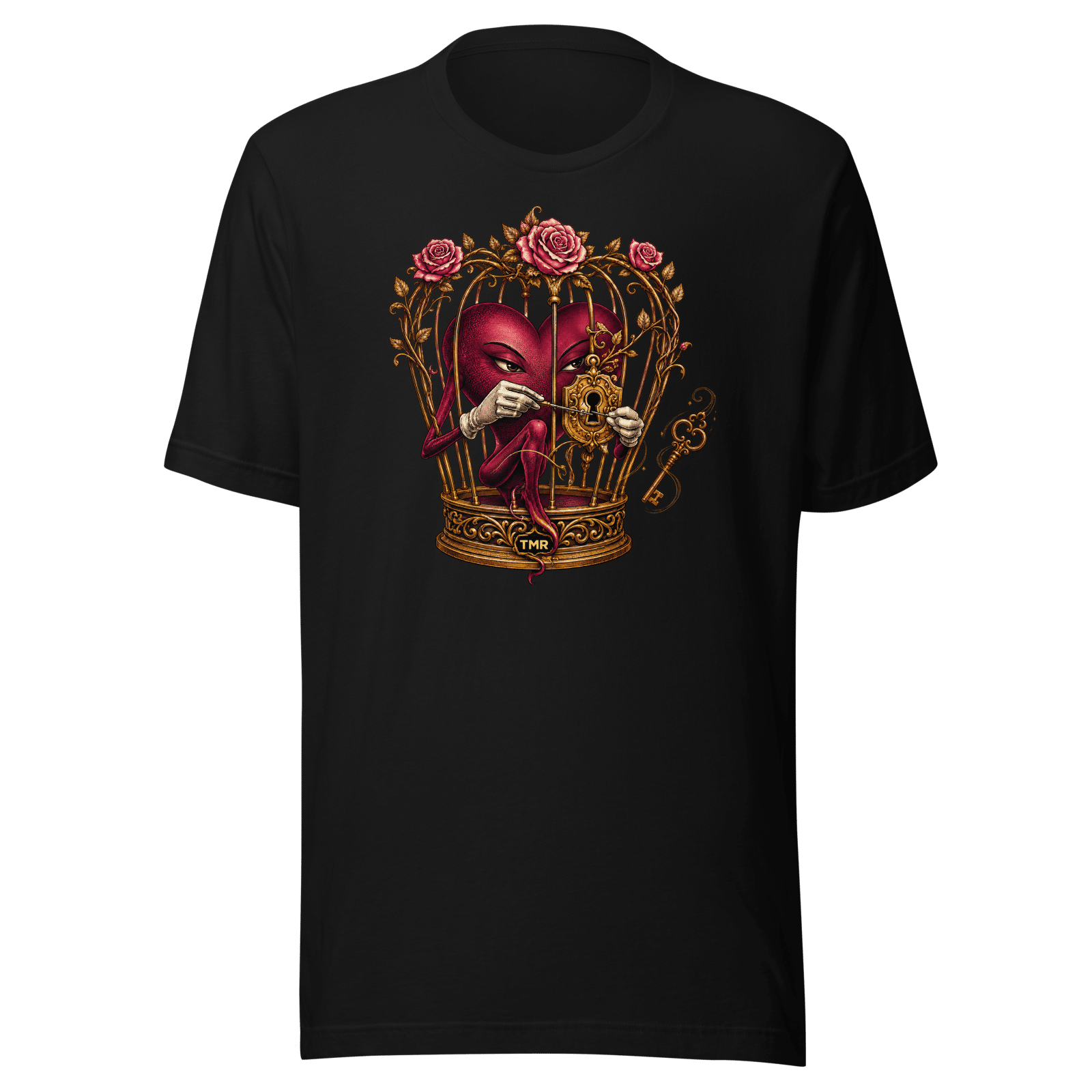 TMR · Corazón escapista — Camiseta 2 TMR · Corazón escapista — Camiseta · vista 1