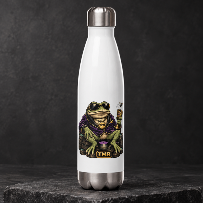 Millionärskröte — Thermoflasche 500 ml · presentación del diseño TMR