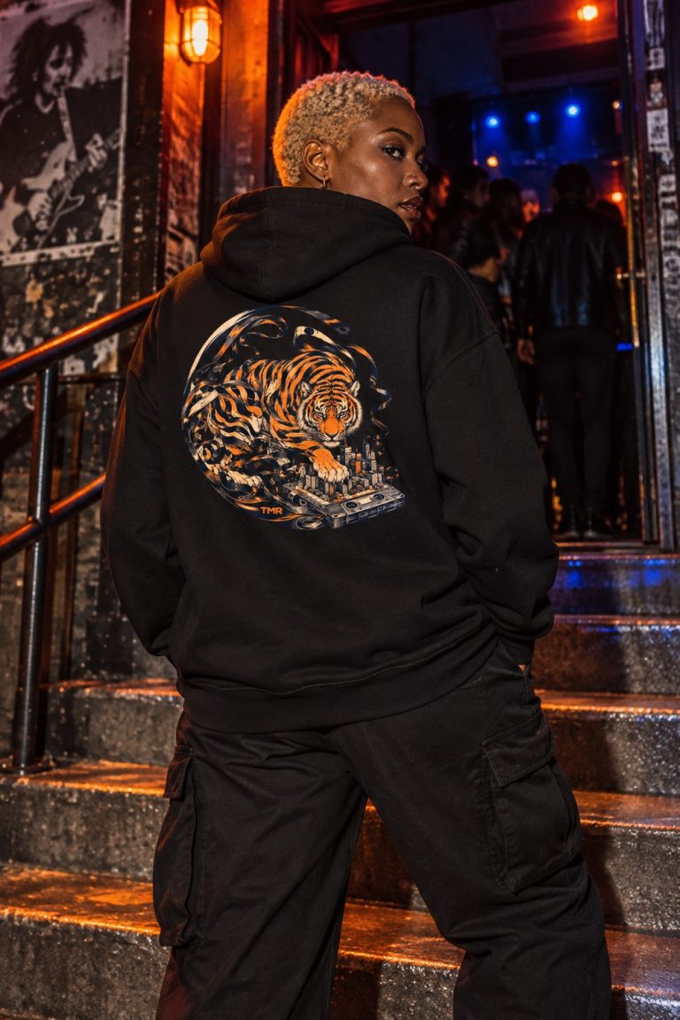 TMR · Tigre radiocasete — Sudadera