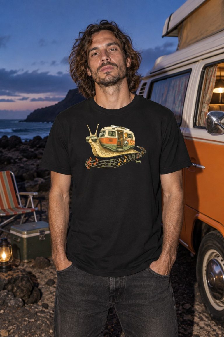 TMR · Furgo caracol — Camiseta