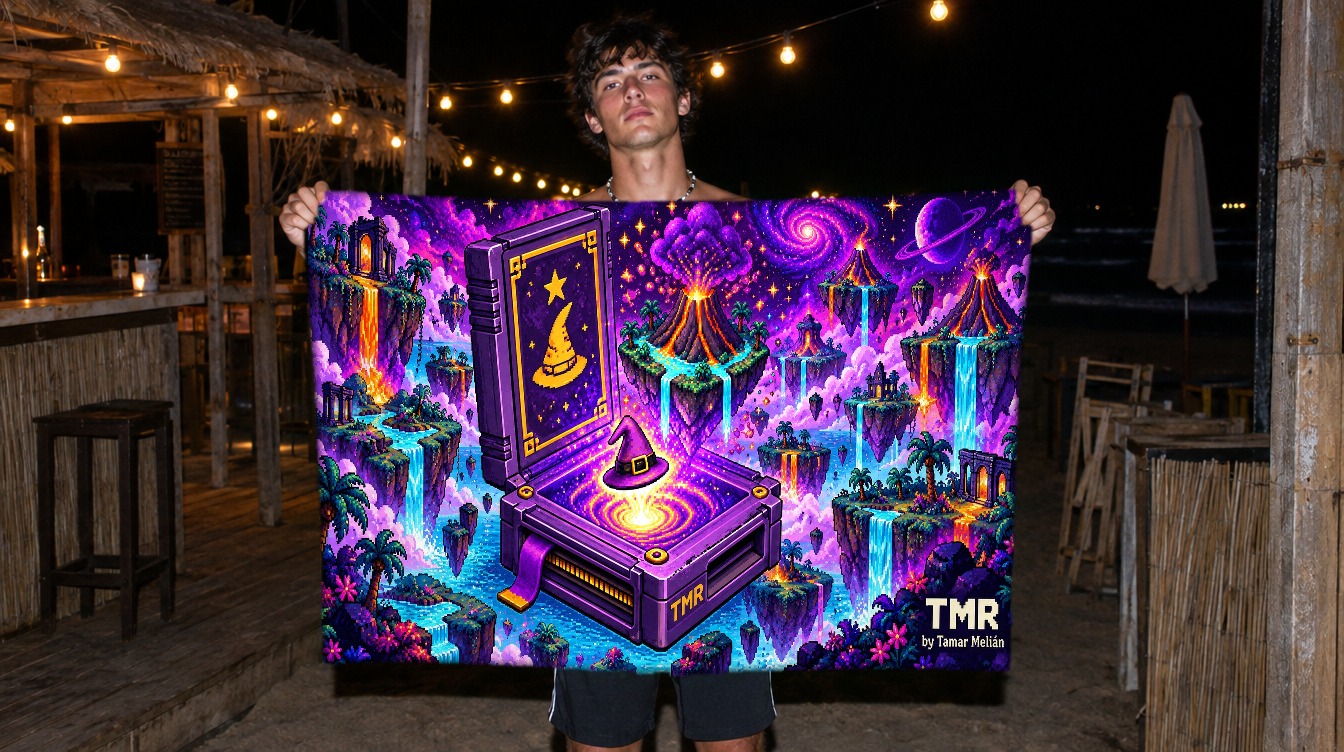 Soy Brujo: la premonición del patinete que nadie quiso escuchar 12 Beach towel 76 × 152 cm