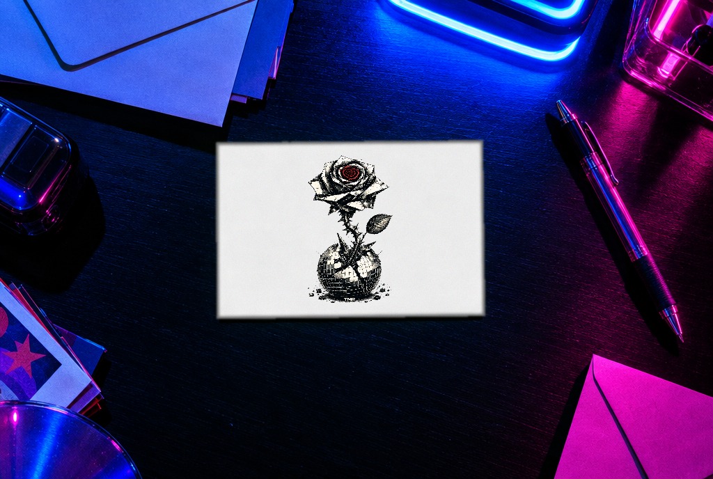 Tarjeta con sobre 5 × 7